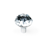 knopf kristall basis chrom möbel swarovski - 566cr